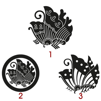 Agehacho Kamon Engraving Agehacho Kamon Engraving