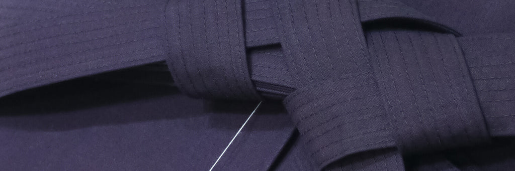 Aizome - Japanese Indigo on Budo Equipment