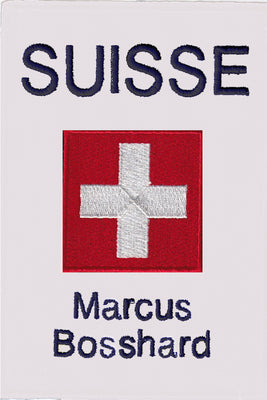 [Custom Logo Embroidery] Swiss Flag - Marcus Bosshard - Embroidery Fees (03/12/2021)