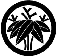 [Custom Logo Engraving]家紋文字彫り【丸に根笹】デザイン料