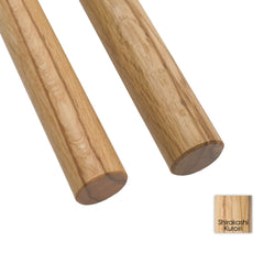 4.21尺(128 cm)  杖 【白樫(黒入)】