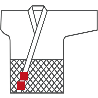 [Custom Embroidery for Classic Okumi Juban/Hadagi] Jacket Embroidery - Border Tail