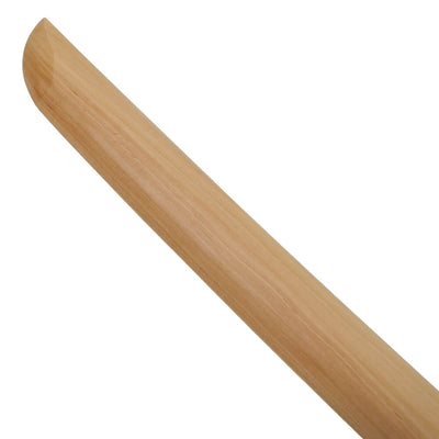 Superior Hon Biwa Bokken (Loquat) - Gold Signature - By Master Aramaki