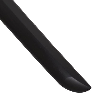 Superior Shima Kokutan Bokken (Asian Ebony) with Tsuba & Tsubadome - Gold Signature - By Master Aramaki