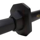 Superior Shima Kokutan Bokken (Asian Ebony) with Tsuba & Tsubadome - Gold Signature - By Master Aramaki