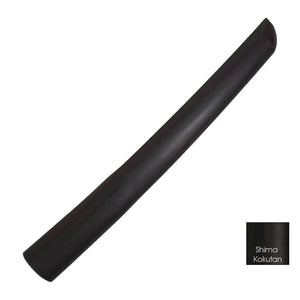 木製短刀 【縞黒檀】