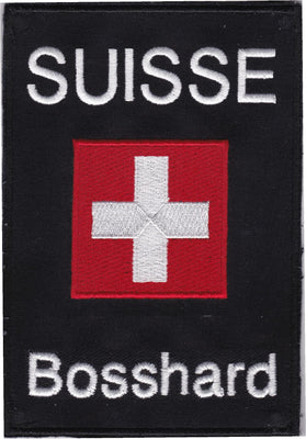 [Custom Logo Embroidery] Swiss Flag - Design + 2 embroideries