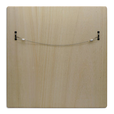 [Fuh-mi] Calligraphy on Paulownia wood  (Kiri) -  Zen - SOLD OUT