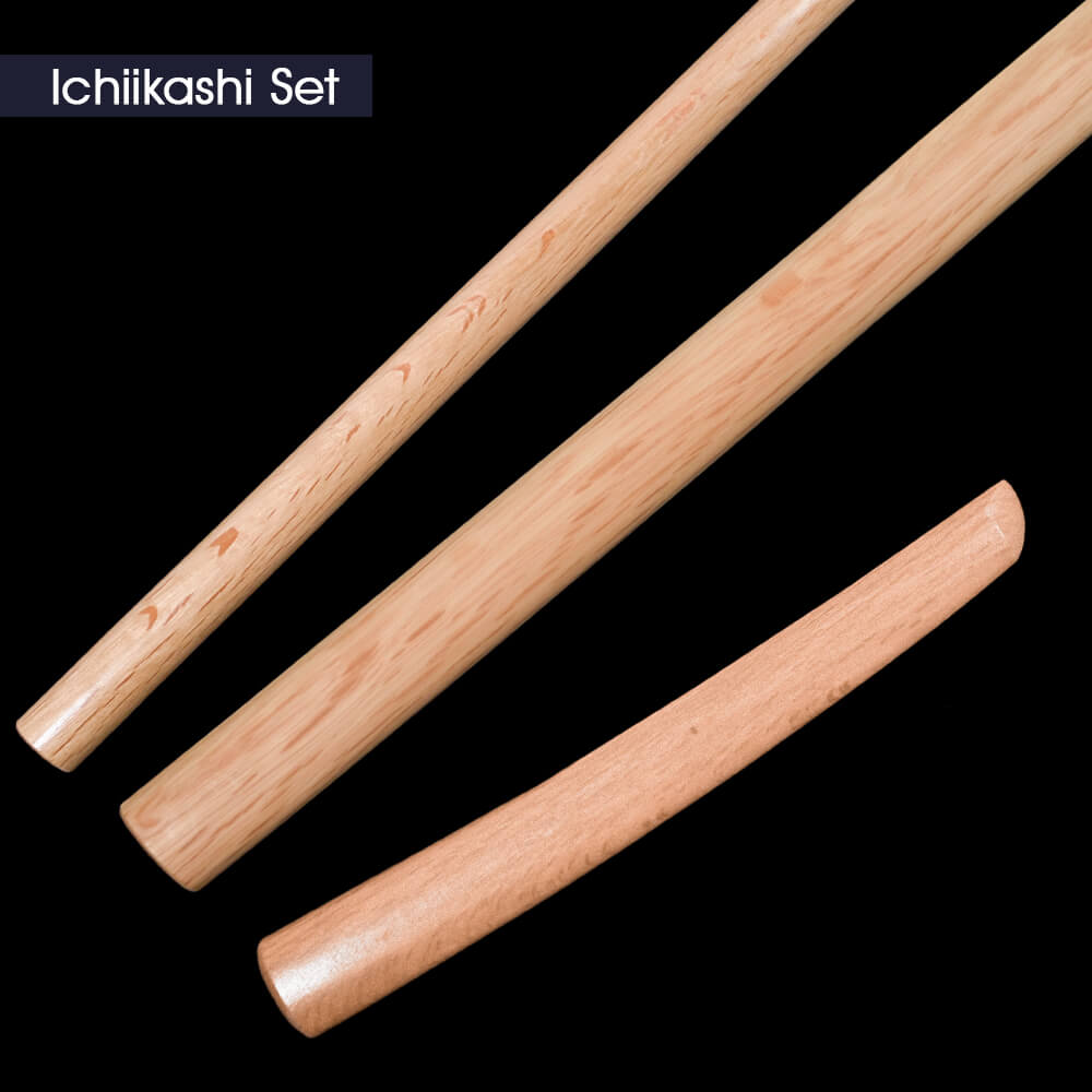 Aikido Iwama Ryu Bokken, Jo & Tanto Set - Made in Japan