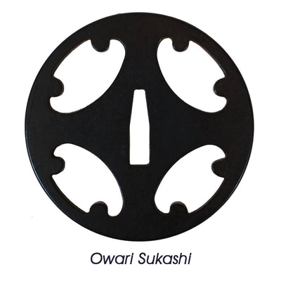 Minosaka Tsuba Owari Sukashi