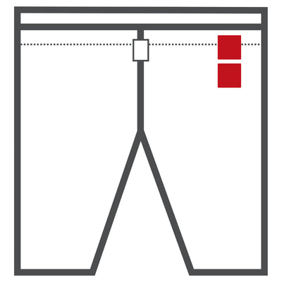 「ズボン刺繍」左側