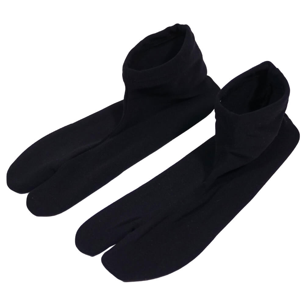 Tabi Socks Nero Unisex Tabi Giapponesi Neri In Nylon Per Kimono - Foto 14